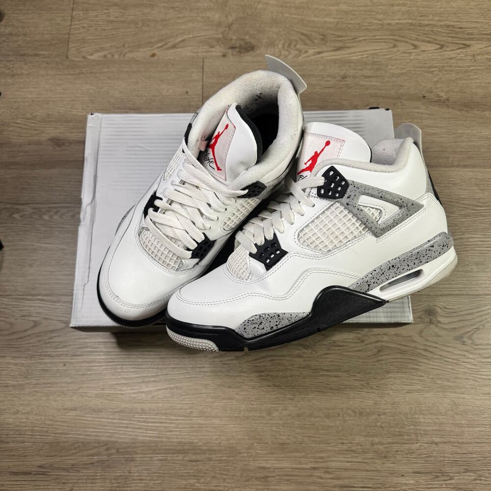 Jordan 4 Retro White Cement (2025)